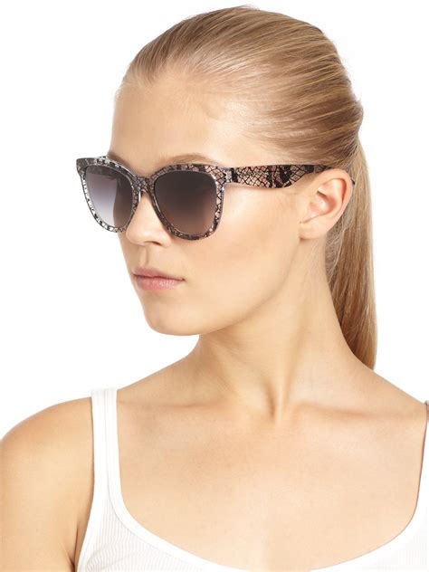 dolce and gabbana lace sunglasses